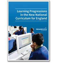 Cover for the Learning Progressions in the new National Curriculum document